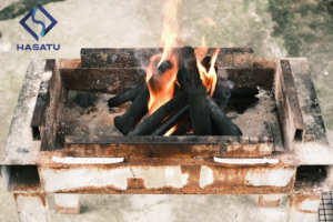 Charbon de bois naturel en bâtonnets, issu de bois dur de mangrove – Idéal pour les grillades en plein air et les restaurants - Product Image 3