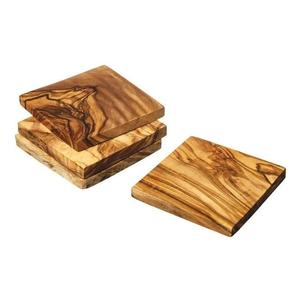 Luxury Solid Wood Eco-Friendly Coasters Dining Table Handmade Bohemian Design Customized Tea <b>Coffee</b> Cup Holder Mats 10mm Thick - Product Image 4