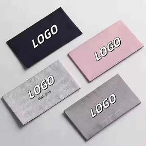 Etiquetas de Algodón Suave Impresas Personalizadas al por Mayor para Ropa, Etiquetas Tejidas con Logotipo de Marca, Artículos de Moda Más Vendidos - Product Image 1