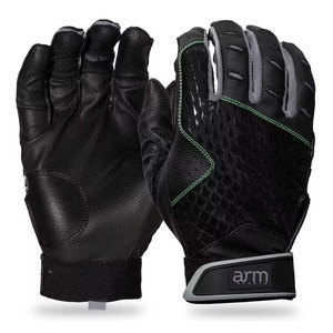 Gants de frappe de baseball respirants et imperméables, à doigts entiers, vente en gros, prix bas, fabriqués au Pakistan - Product Image 1