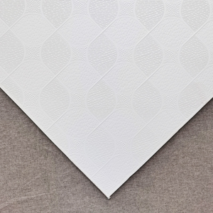 Pannello in Gesso Laminato PVC <span class=keywords><strong>a</strong></span> Basso VOC, Non Combustibile, Impermeabile, per Controsoffitti di Sale Operatorie Ospedaliere, Palestre e Ambienti Esterni - Product Image 3