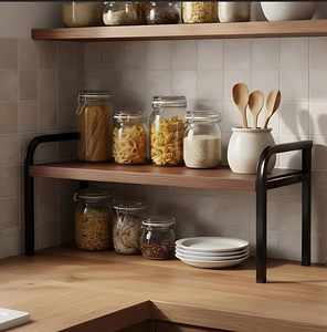 Modern Wooden <b>Storage</b> <b>Bench</b> with Steel Frame Durable Design for <b>Living</b> <b>Room</b> Use - Product Image 4
