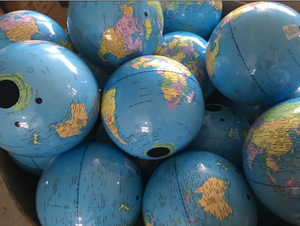 DDRS High on Demand Educational Plastic Lamp Globe with Illuminated Rotating Feature Customizable Size - Product Image 2