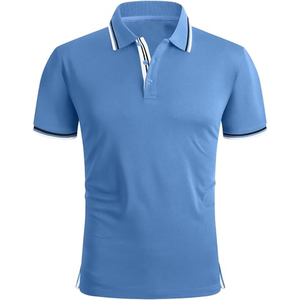Camiseta Deportiva de Golf Personalizable para Hombre, Transpirable, de Secado Rápido, 100% Algodón, Ligera, Cómoda, con Estampado Bordado - Product Image 2