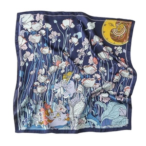 Pañuelo de Satén Personalizado con Diseño Impreso, Alta Calidad, Fabricante OEM ODM con Etiqueta Privada para Regalo Promocional de Moda - Product Image 4