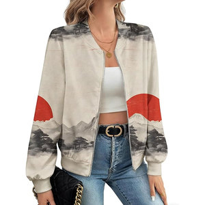 Nouvelles vestes bomber personnalisées pour femmes, qualité supérieure, tissées, légères, de haute qualité, vente en gros OEM - Product Image 2