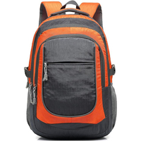 Sac à dos Oxford léger et imperméable à armature externe, 18 poches utilitaires rectangulaires souples avec fermeture éclair, antivol pour