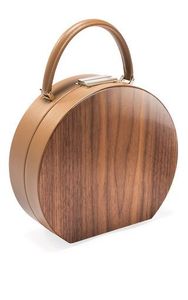Bolso de Mano Rústico de Madera con Asas de Cuerda, Bolso Rectangular de Madera para Decoración del Hogar, Bolso de Mano de Madera de la Mejor Calidad, Tamaño Personalizado - Product Image 2