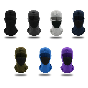 Masque cagoule intégral respirant avec cache-bouche en maille, cache-cou imperméable en Spandex pour le cyclisme en extérieur, protection intégrale du visage - Product Image 4
