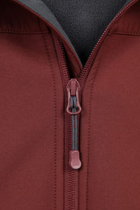 Chaqueta Softshell Personalizada, Cortavientos, Transpirable, con Cierre Frontal, Logotipo, Sudadera con Parches a la Moda para Hombre, Ligera y Suave para Exteriores - Product Image 5