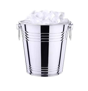 Cubo de hielo de acero inoxidable, precio de fábrica al por mayor, cubo de hielo de acero inoxidable de alta calidad a precios asequibles - Product Image 3