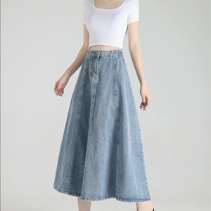 Women Lace Midi <b>Skirt</b> High Waist Layered Flowy Elegant Party Fashion - Product Image 1