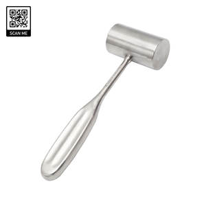 ค้อนกระดูกแบบออร์โธปดิกส์ คิร์ก โบน แมลเล็ต ทำจากสแตนเลสสตีล สำหรับงานผ่าตัด ความแม่นยำสูง ใช้สำหรับงานศัลยกรรมตกแต่งจมูก สามารถนึ่งฆ่าเชื้อได้ ทนทาน - Product Image 1