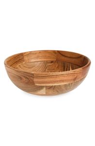 Tazón de Madera Pulida Rani Industries - Estilo Lujoso, Apto para Lavavajillas, Modelo Personalizado con Peso, RHE-10983 - Product Image 4
