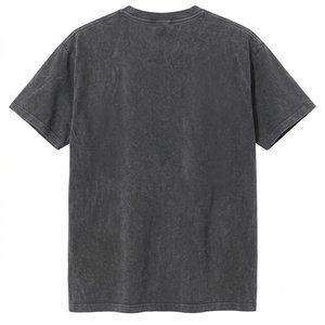 New High Sales Women's Custom Printed Logo Oversized Acid Washed Tees Soft Lightweight Summer T-Shirts <b>Bulk</b> Drop Shoulder Sleeve - Product Image 2