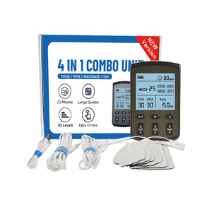 Tragbares <span class=keywords><strong>TENS</strong></span>-Gerät Massage <span class=keywords><strong>EMS</strong></span> Elektronischer Stimulator LCD-Display <span class=keywords><strong>Mini</strong></span> 8 Massage-Modi Schmerzlinderung 1 Jahr Garantie Klasse II - Product Image 6