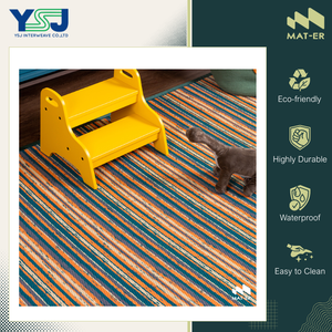 Fabriqué en Thaïlande, tapis de pique-nique d'extérieur rectangulaire portable de qualité supérieure, résistant à l'eau et à la corrosion, 100% polypropylène. - Product Image 4