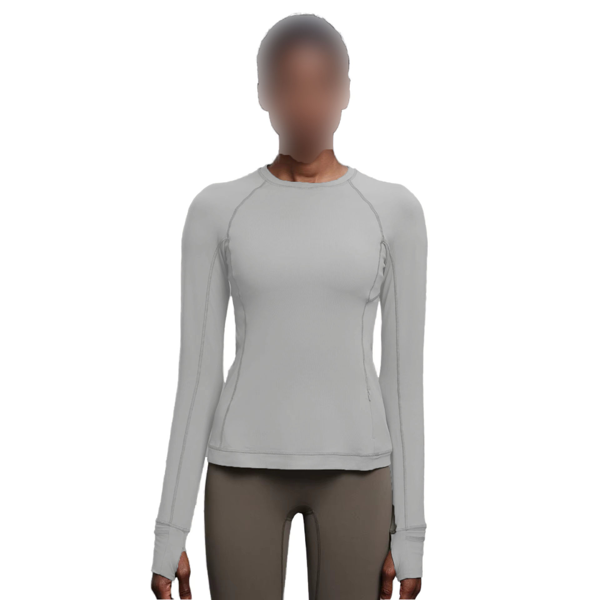 Breathable Super Slim Fit Activewear Color Custom Logo Long Sleeve Yoga Top Women High Strength Quick Dry Fabric