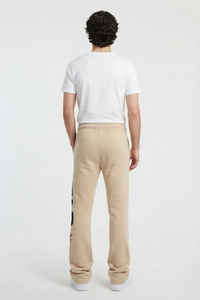 Pantalones de chándal para hombre de pierna ancha, estampados, de cintura media, tallas grandes, holgados, con efecto apilado - Product Image 2
