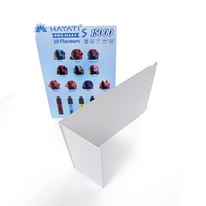 Eye Catching Eco-Friendly PVC Countertop Display <b>Card</b> with Convenient Design for Commercial Retail Promotion and Store Marketing - Product Image 1
