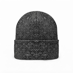 Gorro de Punto Cruzado Retro Unisex Personalizado con Bordado, Protección para las Orejas, Cálido para Invierno, Gorro de Viaje a la Moda, Venta al Por Mayor OEM - Product Image 6