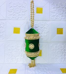 Bolso de mano/clutch de fiesta hecho a mano con cuentas, forro de satén, cierre de solapa y correa para el hombro para damas - Regalo promocional para bodas - Product Image 3