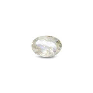 3.05 Carat Oval Cut Yellow Sapphire Loose Gemstone 10x12mm for Fine Jewelry - Product Image 1