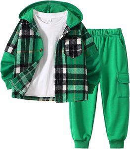 Coupe-vent léger à capuche pour garçons, veste décontractée de protection solaire avec fermeture éclair pour activités de plein air - Product Image 1