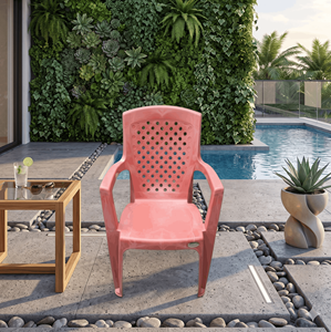 ULTRA MATT CHEX Modern Plastic Restaurant Furniture Dining <b>Chair</b>-Waterproof Lighted Durable Strong Farmhouse School Mall - Product Image 3