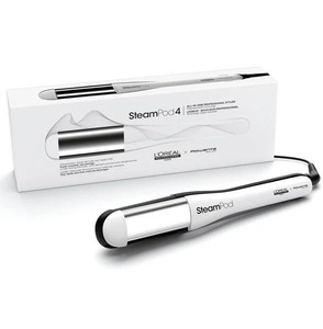 Cepillo Alisador de Cabello a Vapor, Plancha Profesional Eléctrica de Vapor Rápido con Pantalla de Temperatura, para Uso en Salón y Hogar - Product Image 4