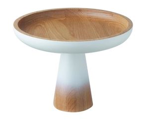 New Arrival Wooden Display Riser <b>Table</b> Metal <b>Legs</b> Dessert Stand Modern Decor Serving Pedestal Tray Item latest mop platters - Product Image 2