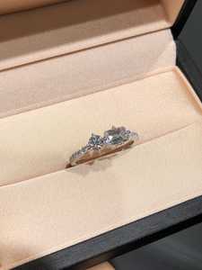 <b>Emerald</b> & Round Cut Moissanite Two Stone <b>Ring</b> 925 <b>Silver</b> Wedding Jewelry for Women's Party Gift For Partners - Product Image 1