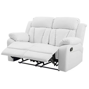 Glory Furniture Daria G682-RL poltrona reclinabile Love Seat bianca reclinabile - Product Image 1