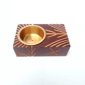 Premium Design Wooden Bakhoor Burner Carved Bakhoor Burner Laser Engraving Bakhoor Burner Mubkhar At factory Wholesale Price - Product Image 1