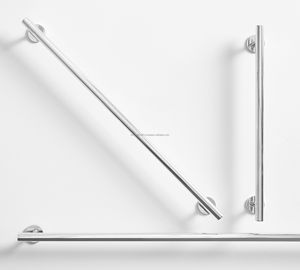 popular Stainless Steel Gold Brass Metal Rod Wall Mounted <b>Towel</b> Rack Modern Sleek Luxury Low Private Labeling Factory Direct - Product Image 3