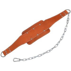 Leather Dip Belt with Steel <b>Chain</b> for Bodybuilding by Experienced Fitness Gear Suppliers and Makers in Pakistan Wholesale - Product Image 3