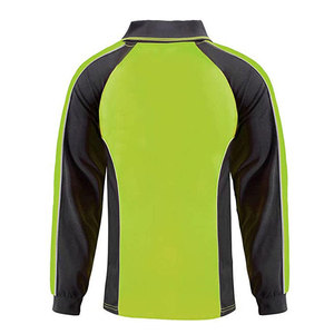 Construction Safety Clothing Reflective Hi Vis Work Wear Long Sleeve Security Road Working Polo Shirts - Product Image 3
