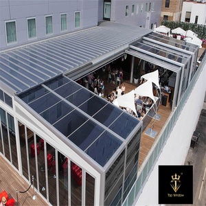 Invernadero de Cristal para las 4 Estaciones, Invernadero Portátil Resistente para Piscinas Elevadas, Cerramientos para Patio - Product Image 1