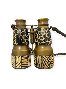 Binoculares Decorativos Náuticos BN9 Vintage Montados en Hueso para Decoración del Hogar y la Oficina - Product Image 2