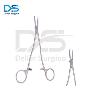 Porte-aiguille Kilner en acier inoxydable personnalisé, à mâchoires à dents croisées, instruments chirurgicaux réutilisables, qualité supérieure, fabricant - Product Image 3