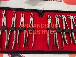 High Quality Reusable Stainless Steel <b>Cow</b> Horn Forceps for Lower Molar Dental Extraction in Large Animal by ARMANDIOUS - Product Image 6