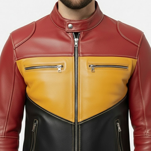 Men's Black Leather <b>Jacket</b> Motorcycle Fashion Winter <b>Jacket</b> Men Slim Fit Leather <b>Biker</b> <b>Jacket</b> Coat Wholesale Leather <b>Jackets</b> - Product Image 3