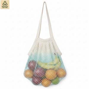 Sac de courses en coton pour l'épicerie, 41x72 cm, plat, avec logo personnalisé, vente en gros, OEM, marque privée, commande en vrac, modèle SNC125 - Product Image 2