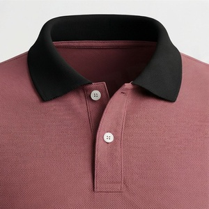 Camisetas Polo para Hombre Estilo Urbano, Transpirables, Vintage, a Rayas, de Manga Corta, de Alta Calidad, Camisetas Deportivas de Algodón para Verano - Product Image 4