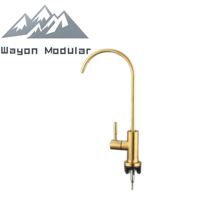 <span class=keywords><strong>Grifo</strong></span> de Agua Potable de Acero Inoxidable Dorado Cepillado Moderno Wayon para Sistema de Ósmosis Inversa de Cocina - Product Image 6