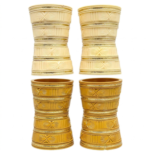 Luxury Handcrafted Resin <b>Bangles</b> Trendy Colorful Acrylic Churi <b>Set</b> Lightweight Modern Ethnic Wear Jewelry For Women - Product Image 1