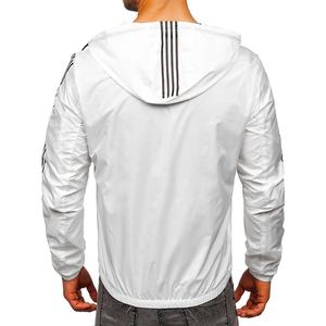Chaqueta de abrigo reutilizable impermeable para temporada de lluvias informal Unisex de talla grande con estampado de calefacción con cierre de cremallera - Product Image 6
