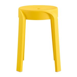 Set di 6 Sgabelli Impilabili in Plastica per Aula, Sedute Flessibili Colorate per Interni/Esterni, Sedie a Nido per Bambini con Tocco Decorativo - Product Image 2
