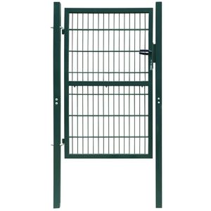 Puerta de Cerca Verde Individual 2D 39.4x55.1, Producto de Enrejado y Puerta - Product Image 1