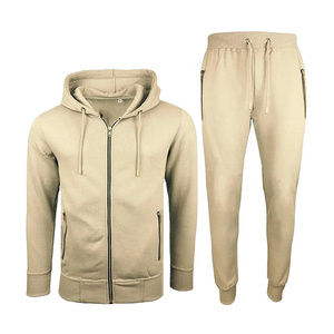 ชุดวอร์มผ้าต่อสีสองชิ้น เสื้อผ้าผู้ชาย แขนยาว กางเกงขายาว กางเกงวอร์ม ชุดออกกำลังกายชาย - Product Image 3